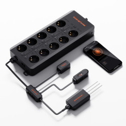 Zásuvka s 10 výstupy Spider Farmer GGS AC10