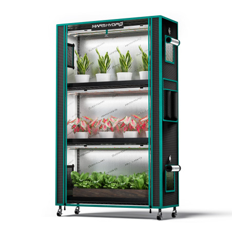 Kompletný stan pre predpestovanie 4 poschodia Mars Hydro - 150W