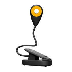 LED lampička na čítanie bez modrej zložky LuDream Flexi - Amber