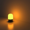 LED nočné osvetlenie bez modrej zložky LuDream Touch - Čierna