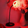 LED lampička na čítanie bez modrej zložky LuDream Aura - Červená/Čierna