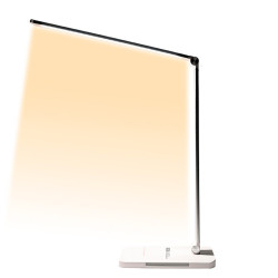 LED stolná lampa bez modrej zložky LuDream Focus - Biela