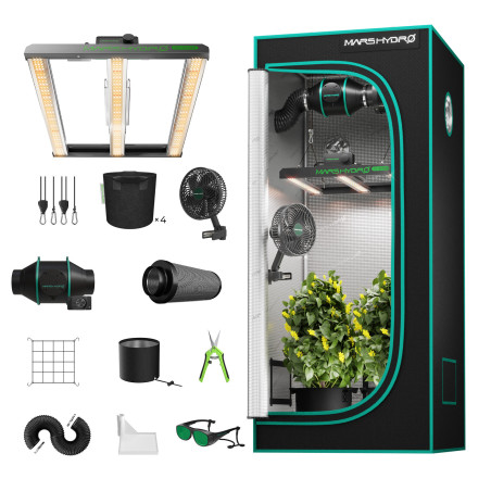 Kompletná zostava Mars Hydro Grow set FC-E 1500