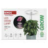 EMOS LED GROW lampa na pestovanie rastlín 8 W, časovač, stmievateľná, biela