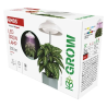 EMOS LED GROW lampa na pestovanie rastlín 5 W, časovač, biela