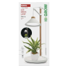 EMOS LED GROW lampa na pestovanie rastlín 7 W, časovač, biela
