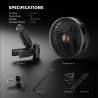 Ventilátor s klipom Spider Farmer