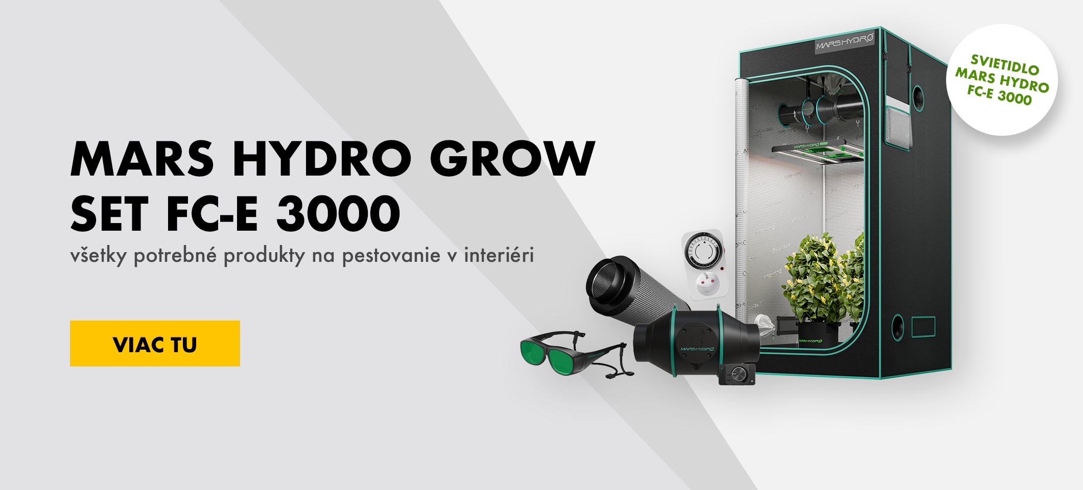 Mars Hydro Grow set FC-E 3000
